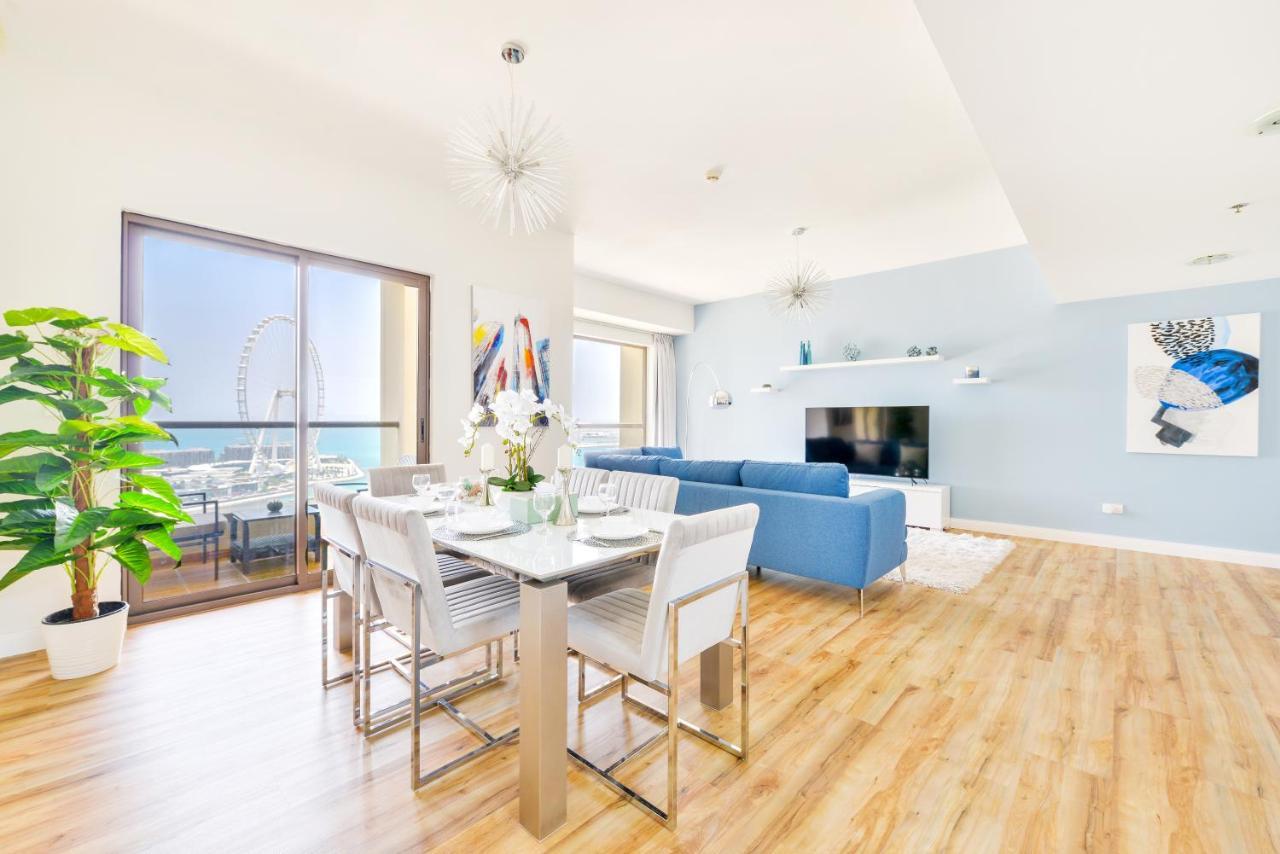 Luxury Jbr - Full Sea View - Free 5* Beach Resorts Access Dubai Eksteriør billede