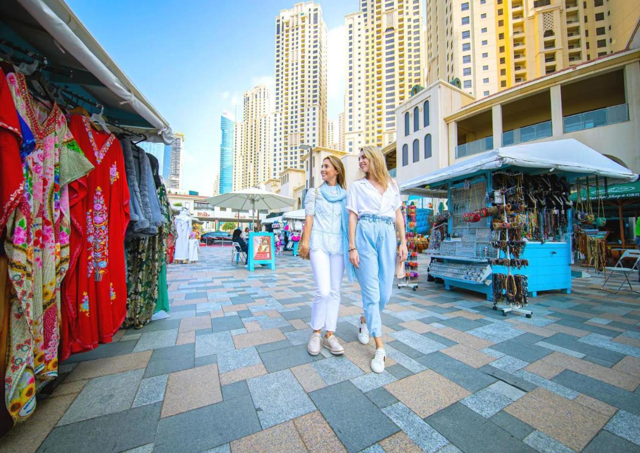 Luxury Jbr - Full Sea View - Free 5* Beach Resorts Access Dubai Eksteriør billede