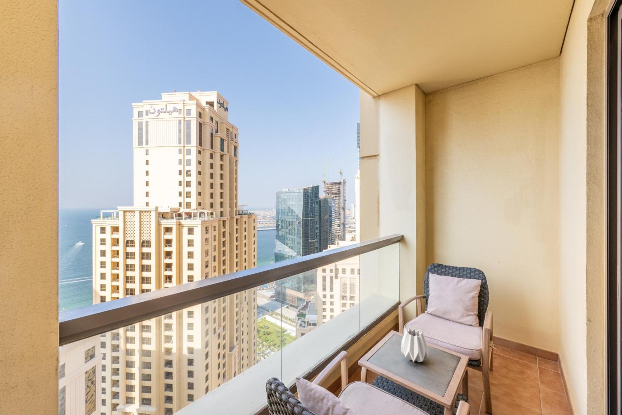 Luxury Jbr - Full Sea View - Free 5* Beach Resorts Access Dubai Eksteriør billede