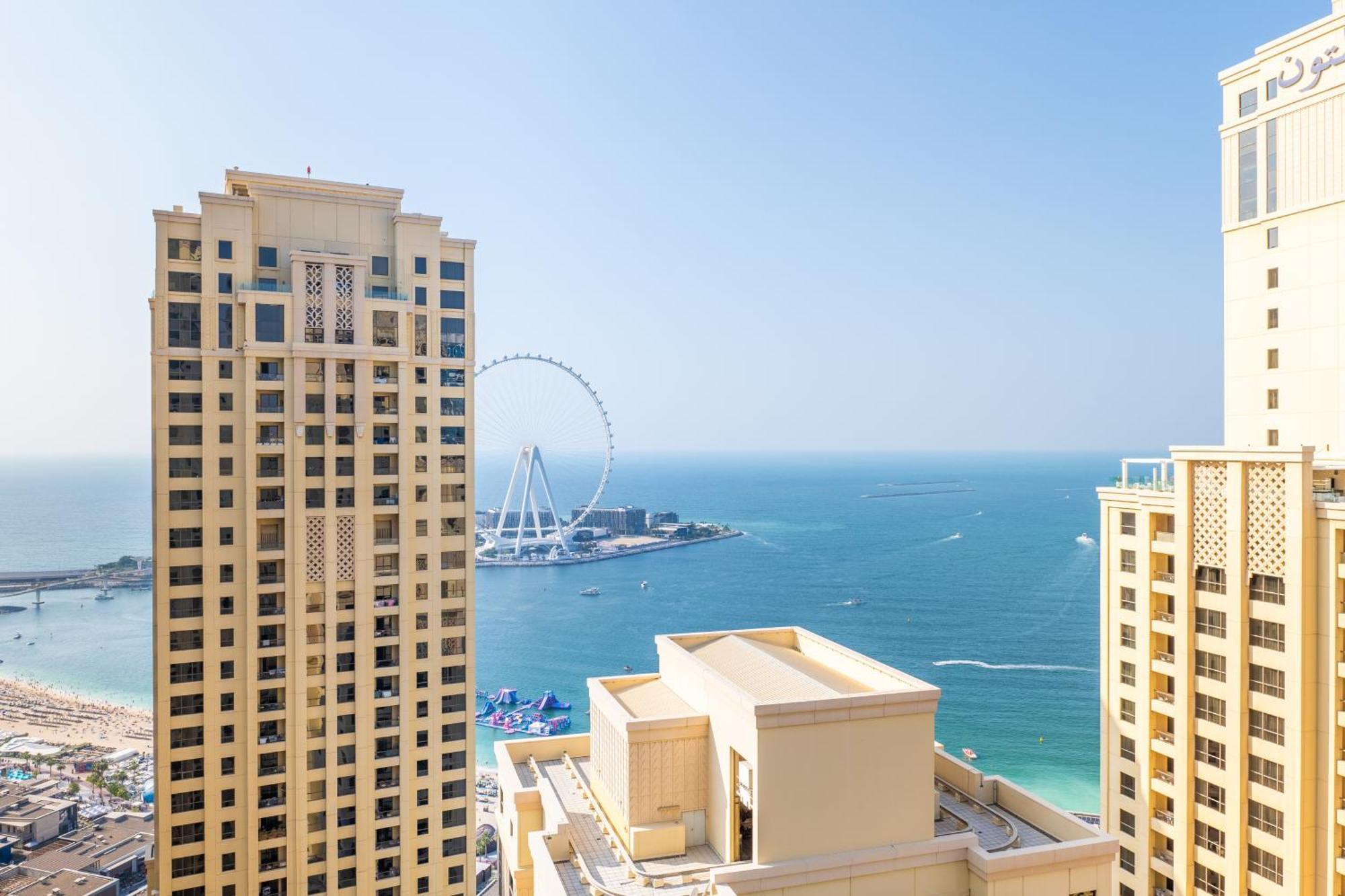 Luxury Jbr - Full Sea View - Free 5* Beach Resorts Access Dubai Eksteriør billede