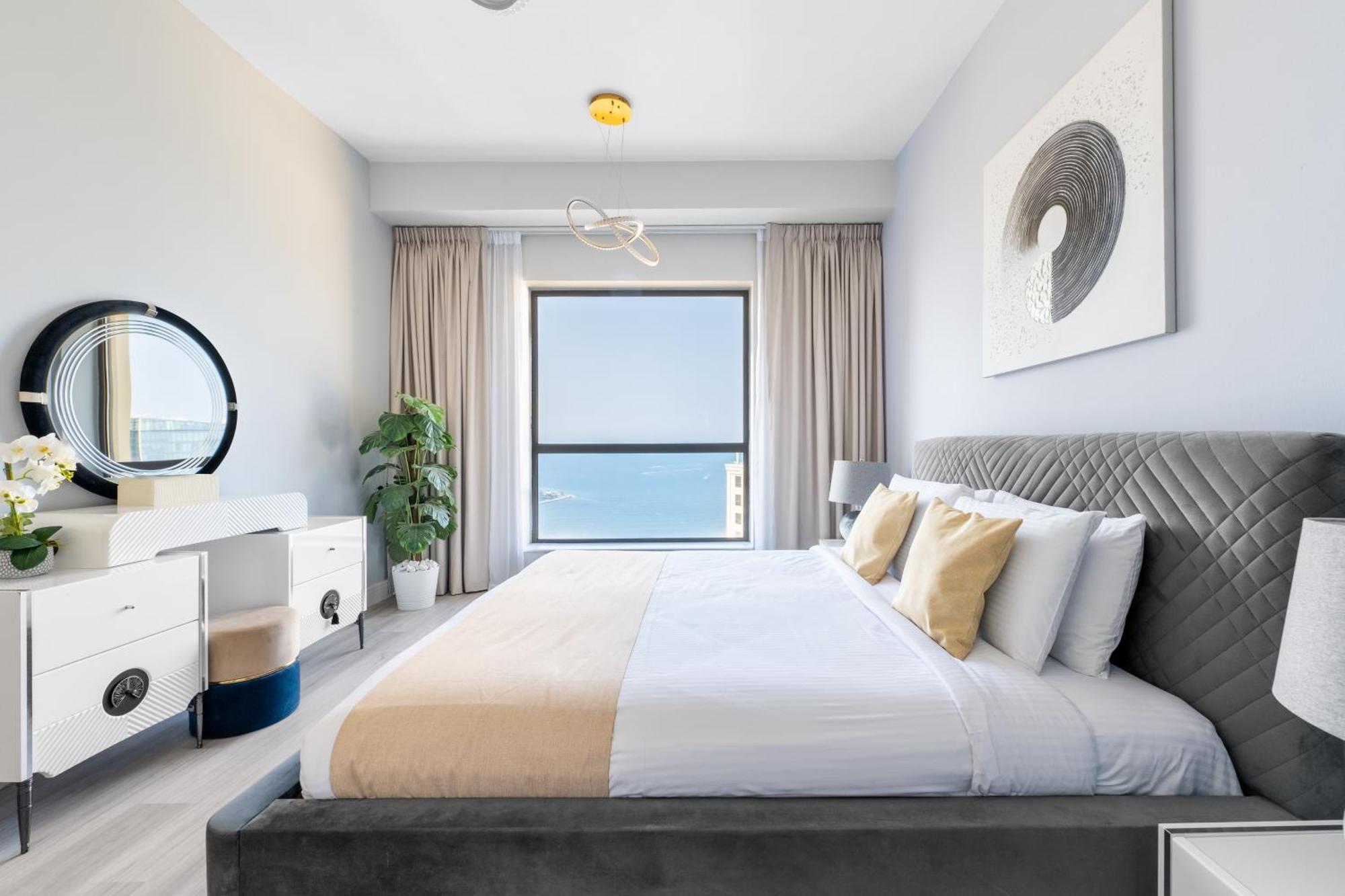 Luxury Jbr - Full Sea View - Free 5* Beach Resorts Access Dubai Eksteriør billede